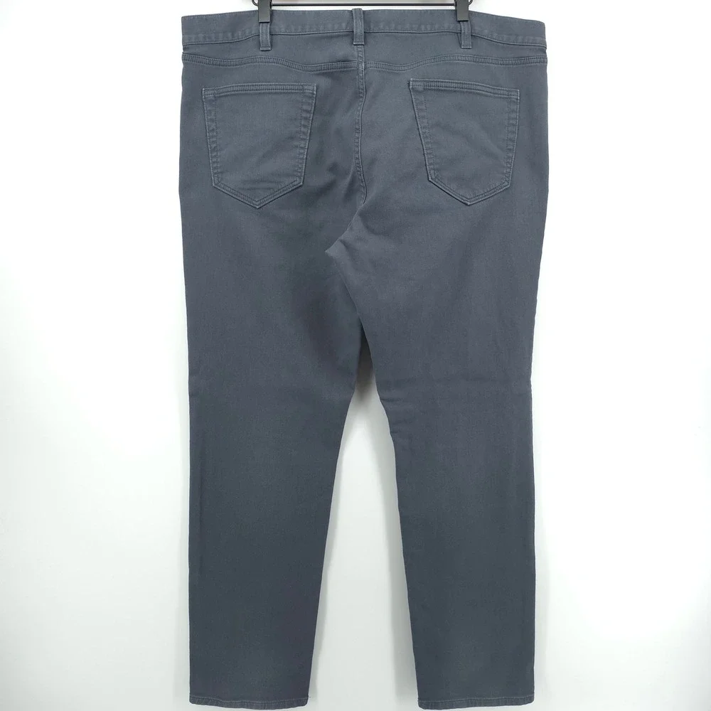Banana Republic Traveler Men Skinny Pants 40x32 Gray Stretch Casual